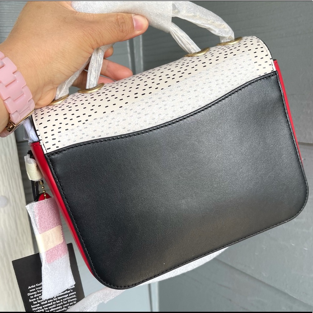 NEW COACH, the Mickey Mouse Madison Shoulder Bag - Picture 6 of 7